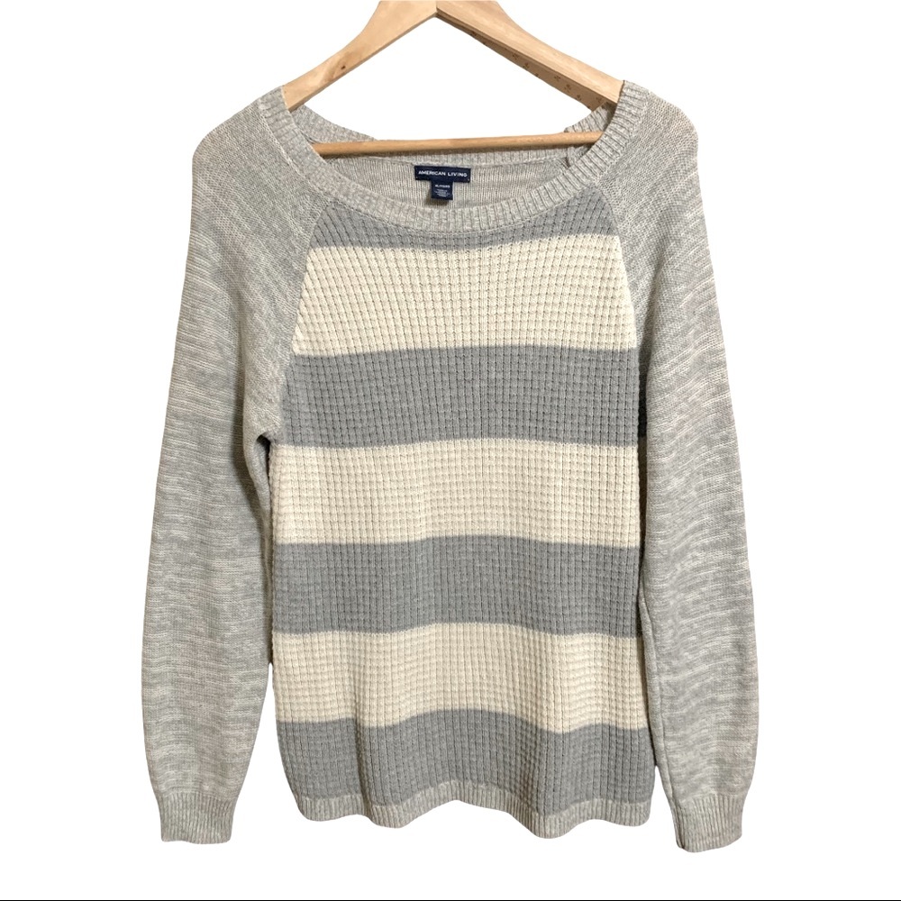 American Living Long Raglan Sleeved Sweater XL